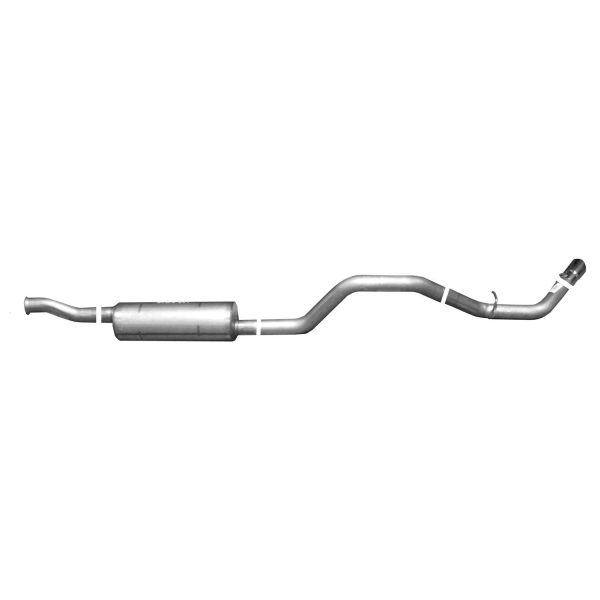 Cat-Back Single Exhaust System; Stainless