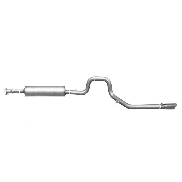 Cat-Back Single Exhaust System; Stainless