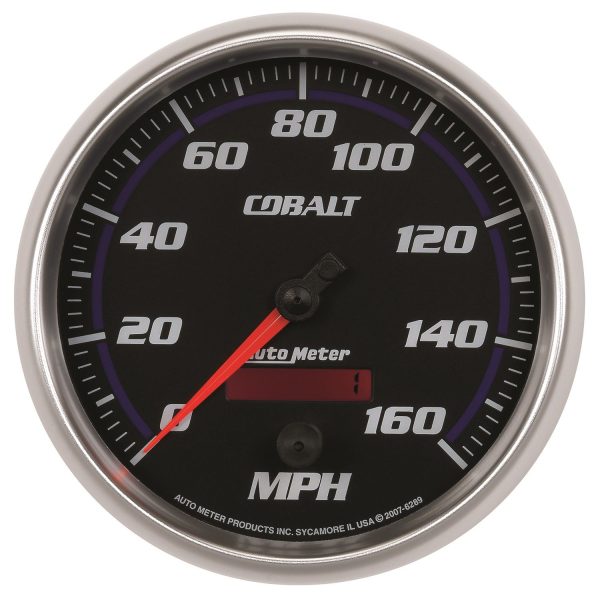 5 in. SPEEDOMETER, 0-160 MPH, COBALT