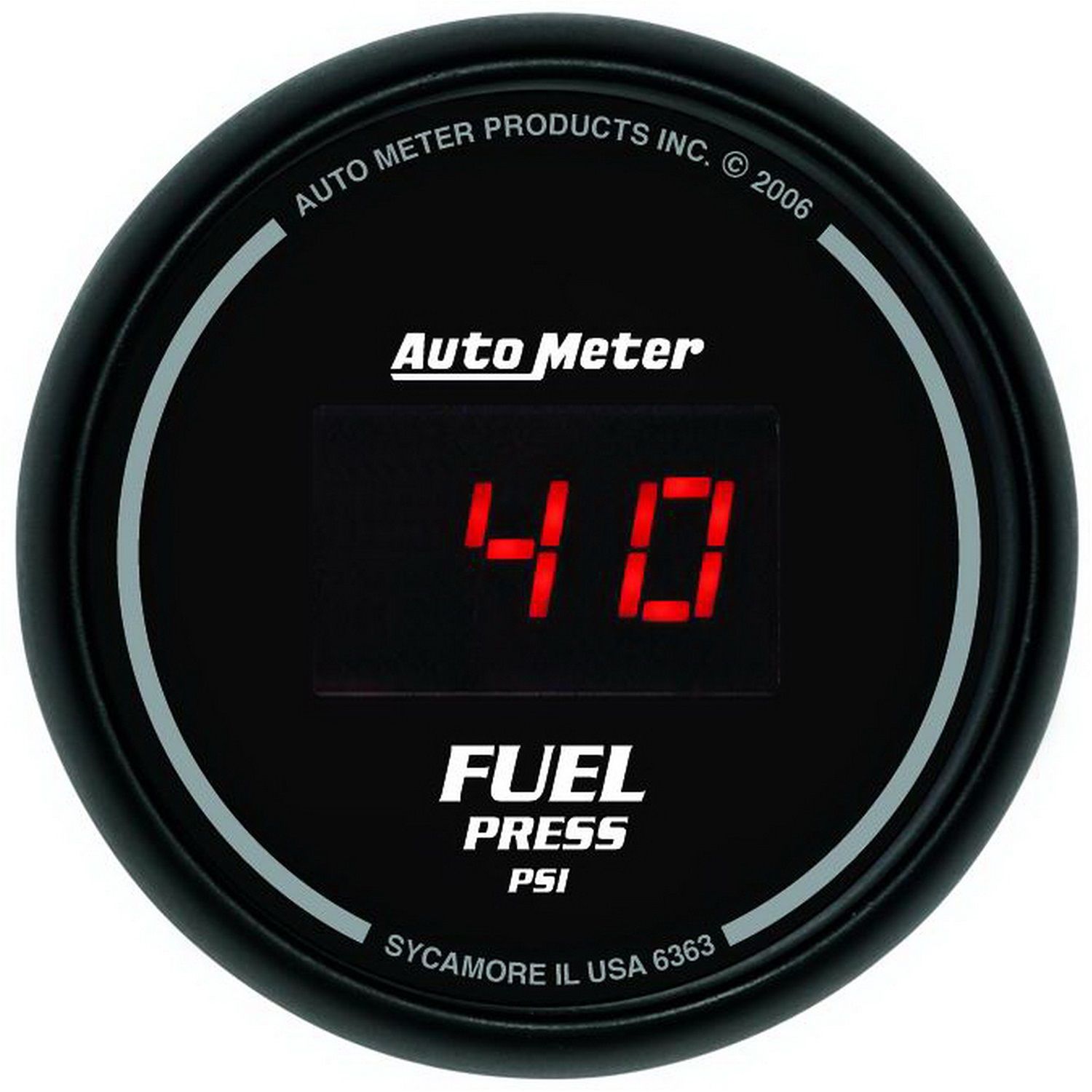 2-1/16 in. FUEL PRESSURE, 0-100 PSI, SPORT-COMP DIGITAL