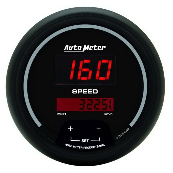 3-3/8 in. SPEEDOMETER, 260 MPH / 260 KM/H, SPORT-COMP DIGITAL