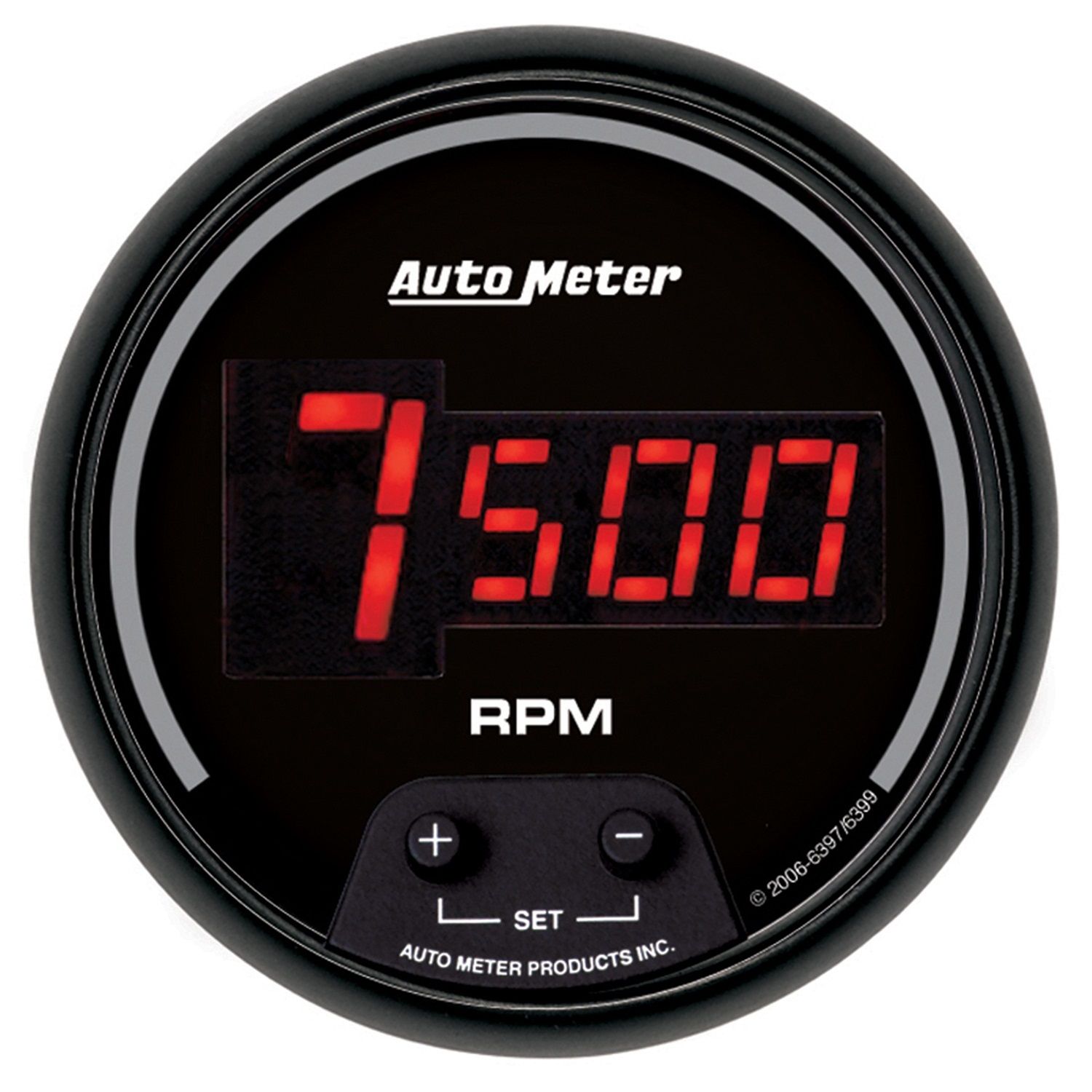 3-3/8 in. IN-DASH TACHOMETER, 0-10,000 RPM, SPORT-COMP DIGITAL