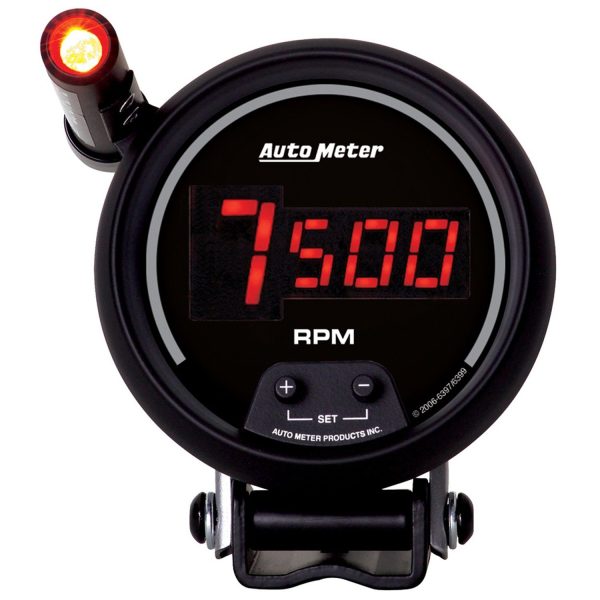 3-3/4 in. PEDESTAL TACHOMETER, 0-10,000 RPM, SPORT-COMP DIGITAL