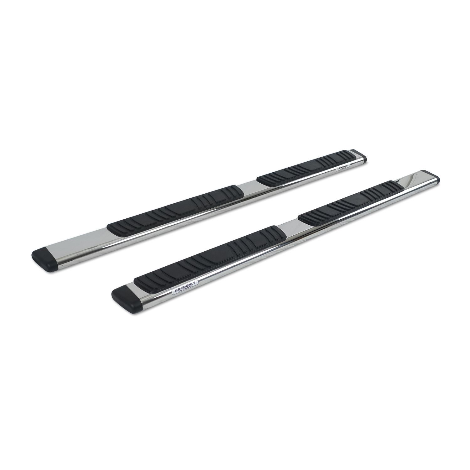 Go Rhino - 650075PS - 5in OE Xtreme Low Profile SideSteps - 75in Long - Stainless Steel - Bars Only