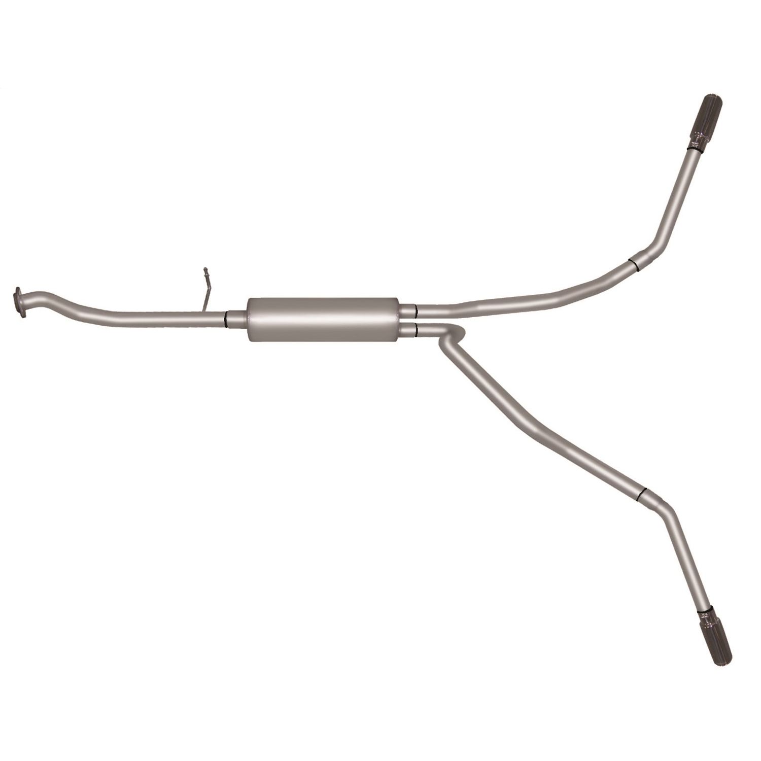 Cat-Back Dual Extreme Exhaust System; Stainless