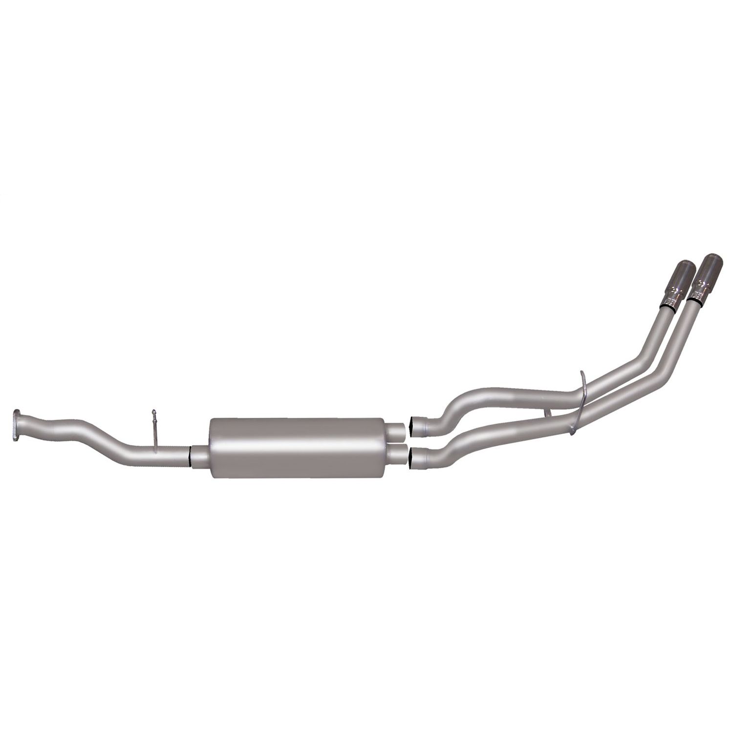 Cat-Back Dual Sport Exhaust System; Stainless