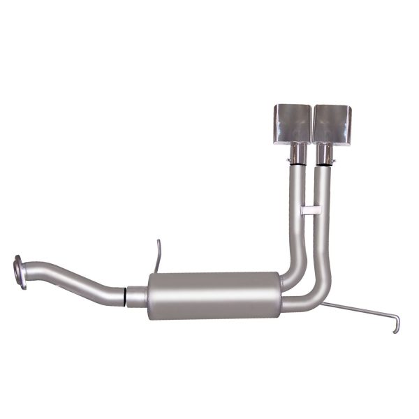 Cat-Back Super Truck Exhaust System; Stainless