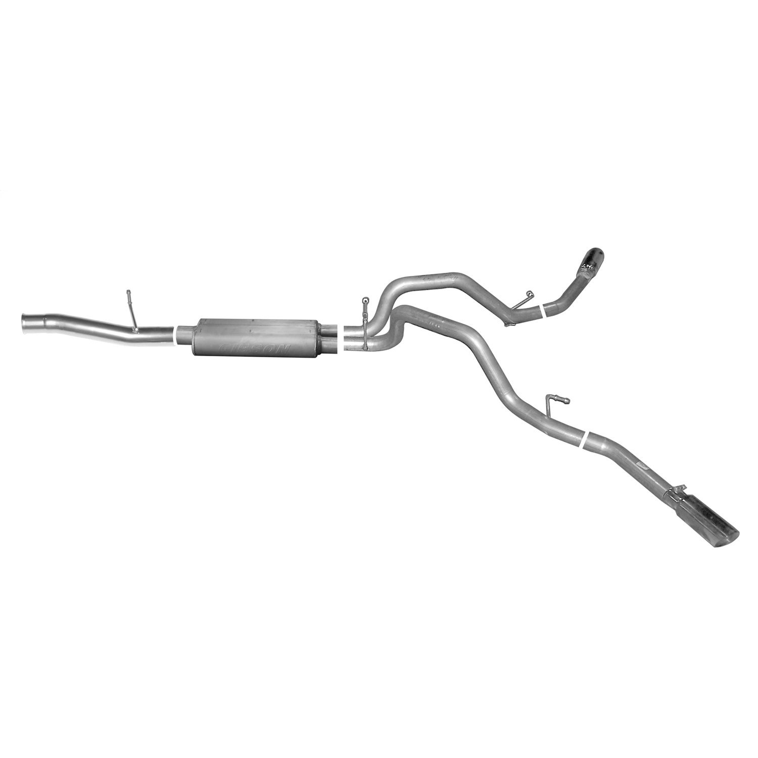 Cat-Back Dual Extreme Exhaust System; Stainless