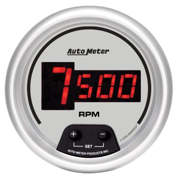 3-3/8 in. IN-DASH TACHOMETER, 0-10,000 RPM, ULTRA-LITE DIGITAL