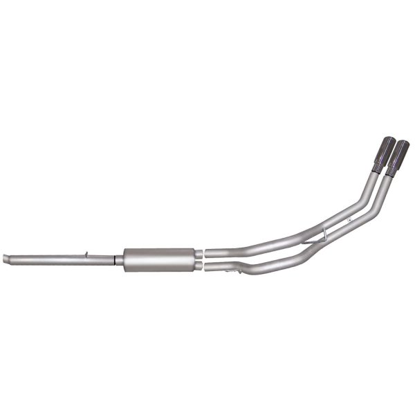 Cat-Back Dual Sport Exhaust System; Stainless