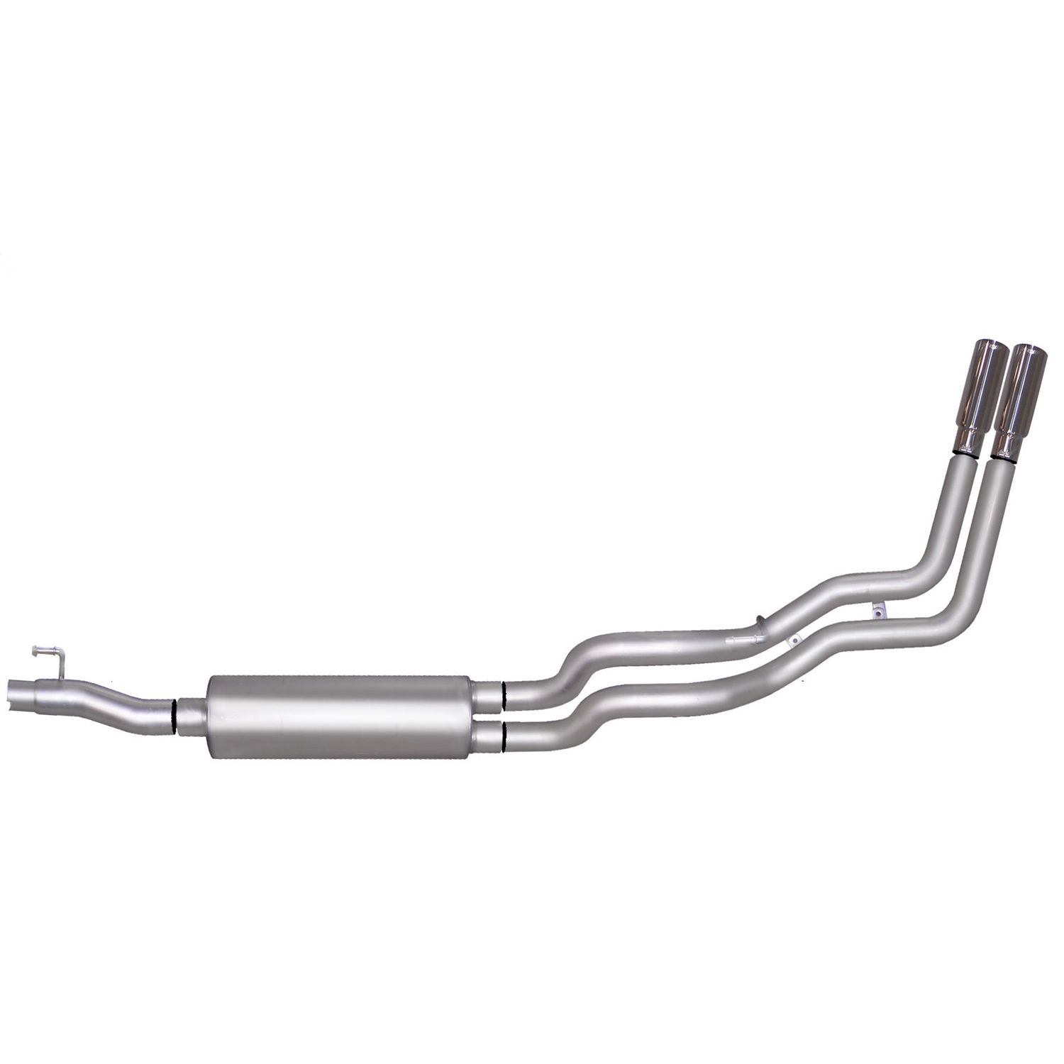 Cat-Back Dual Sport Exhaust System; Stainless