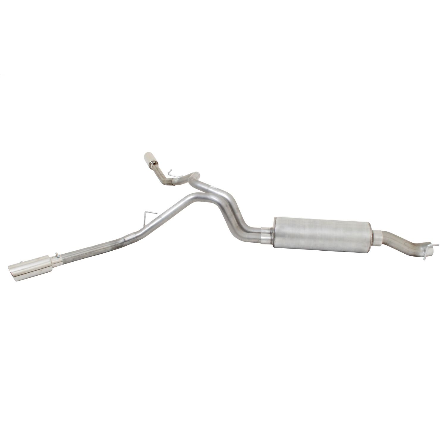 Cat-Back Dual Extreme Exhaust System; Stainless