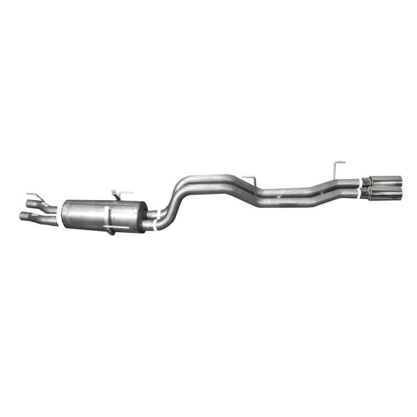 Cat-Back Dual Sport Exhaust System; Stainless