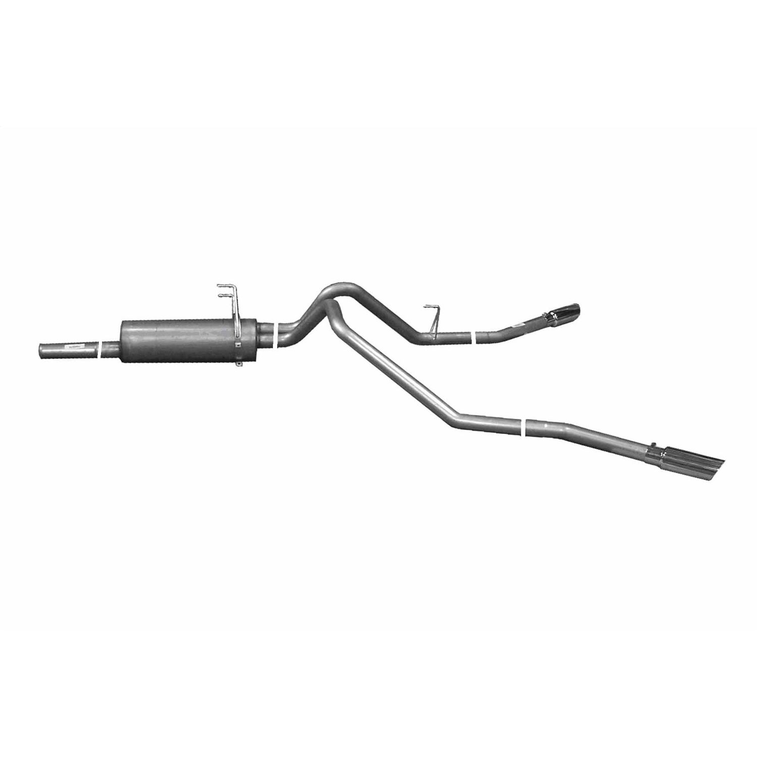 Cat-Back Dual Extreme Exhaust System; Stainless