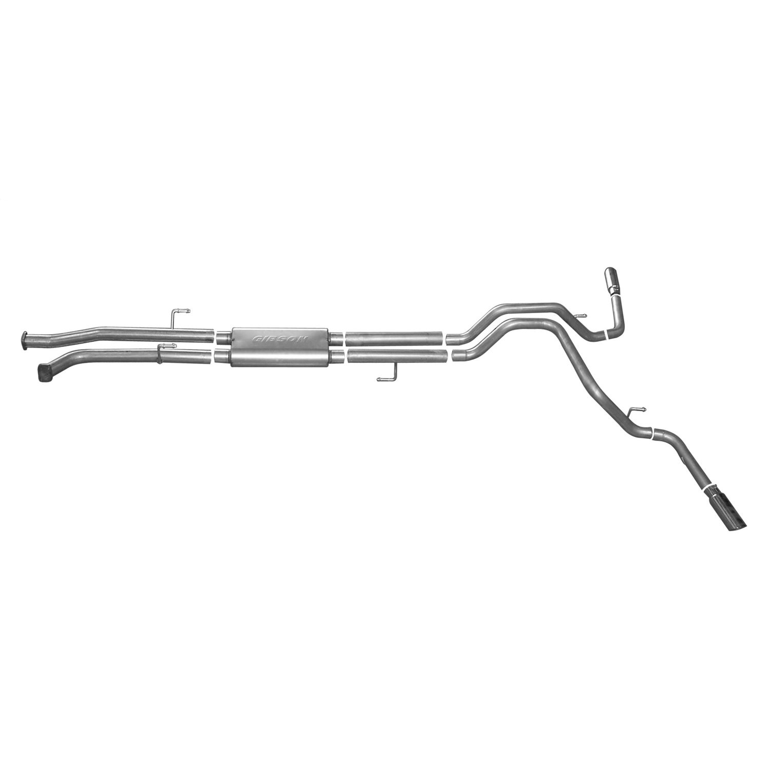 Cat-Back Dual Extreme Exhaust System; Stainless