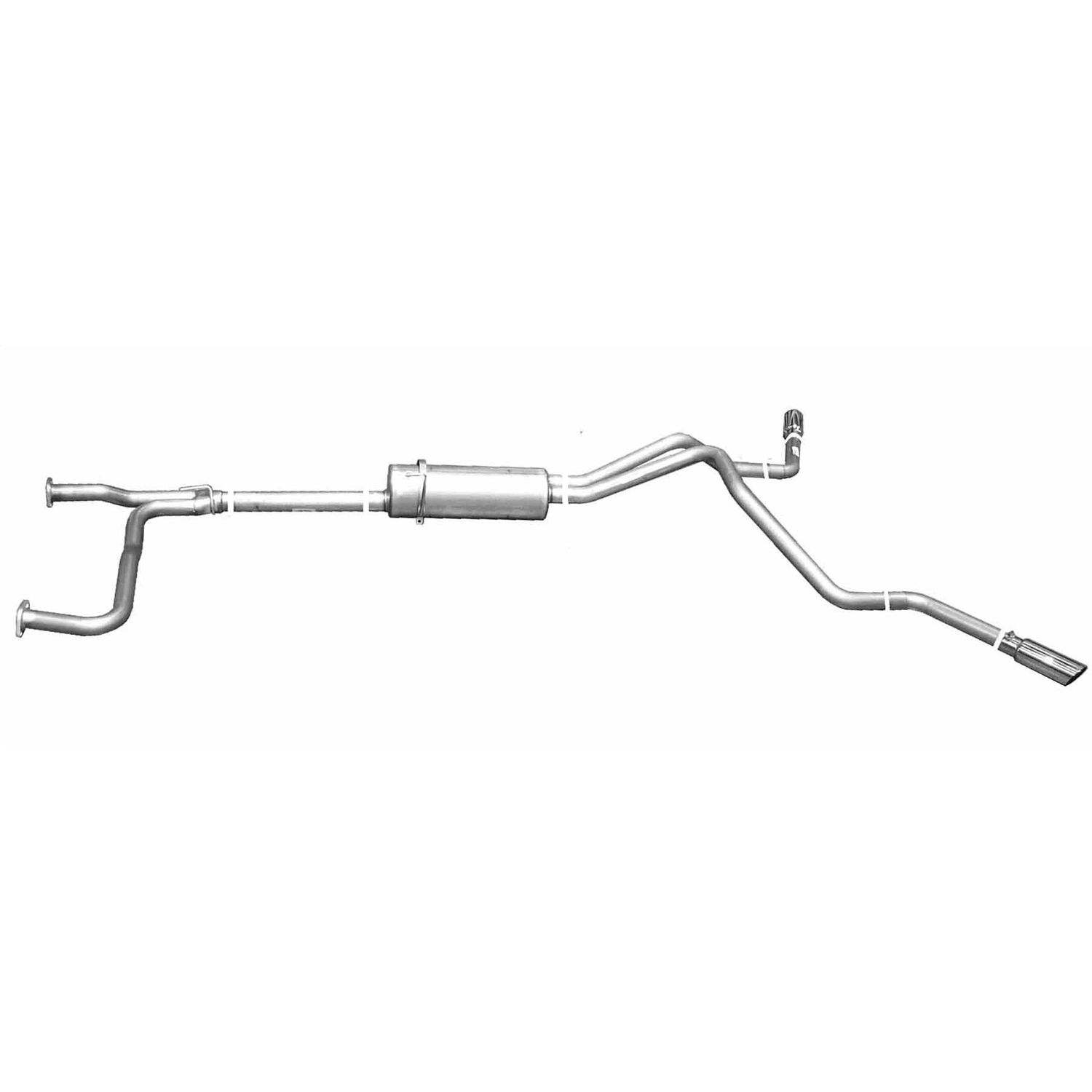 Cat-Back Dual Extreme Exhaust System; Stainless