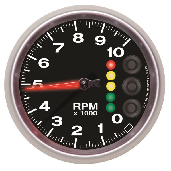 5 in. PEDESTAL TACHOMETER, 0-10,000 RPM, ELITE