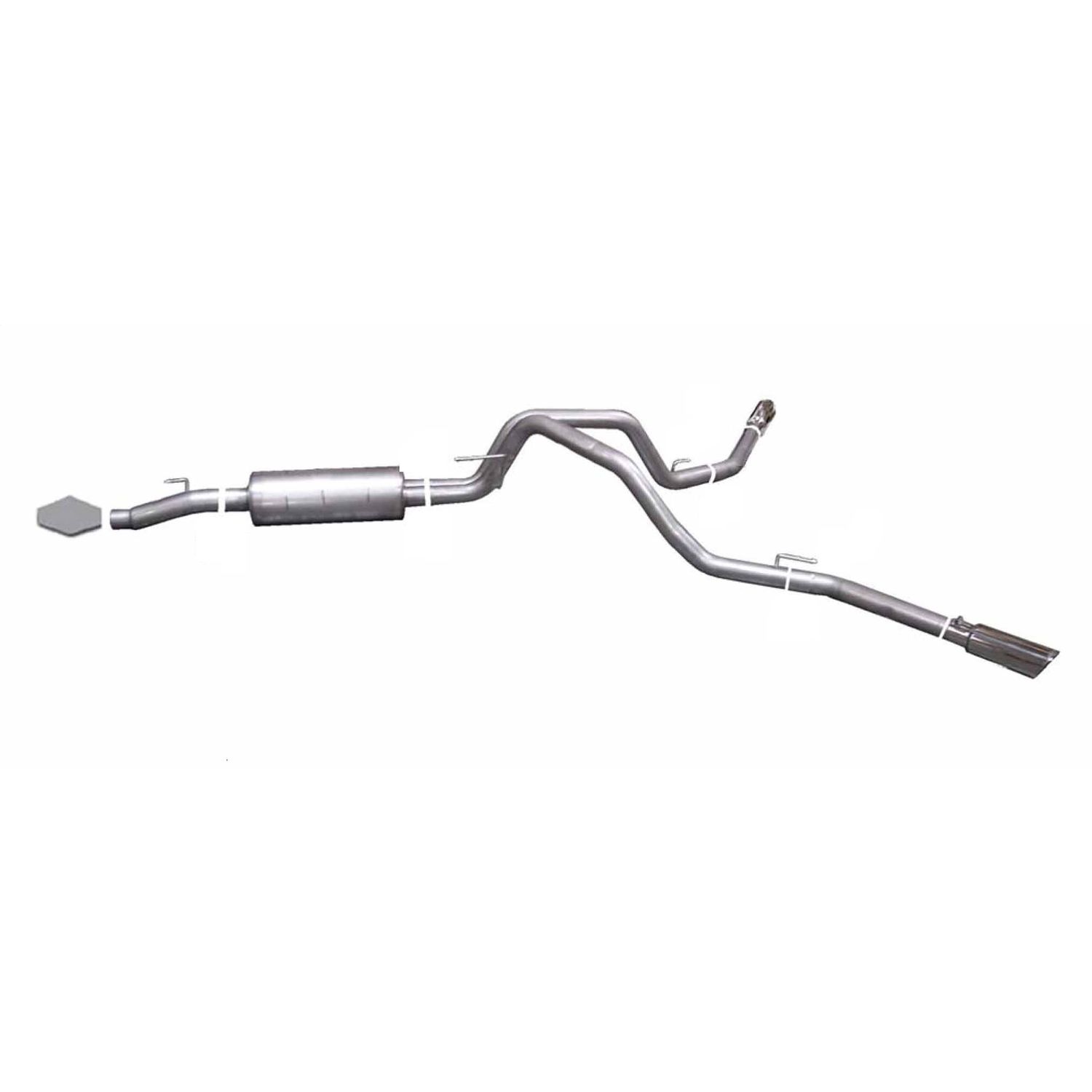 Cat-Back Dual Extreme Exhaust System; Stainless