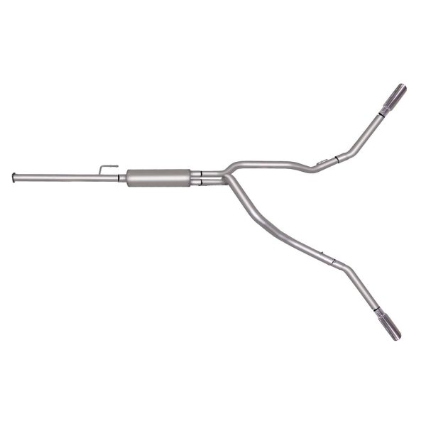 Cat-Back Dual Extreme Exhaust System; Stainless