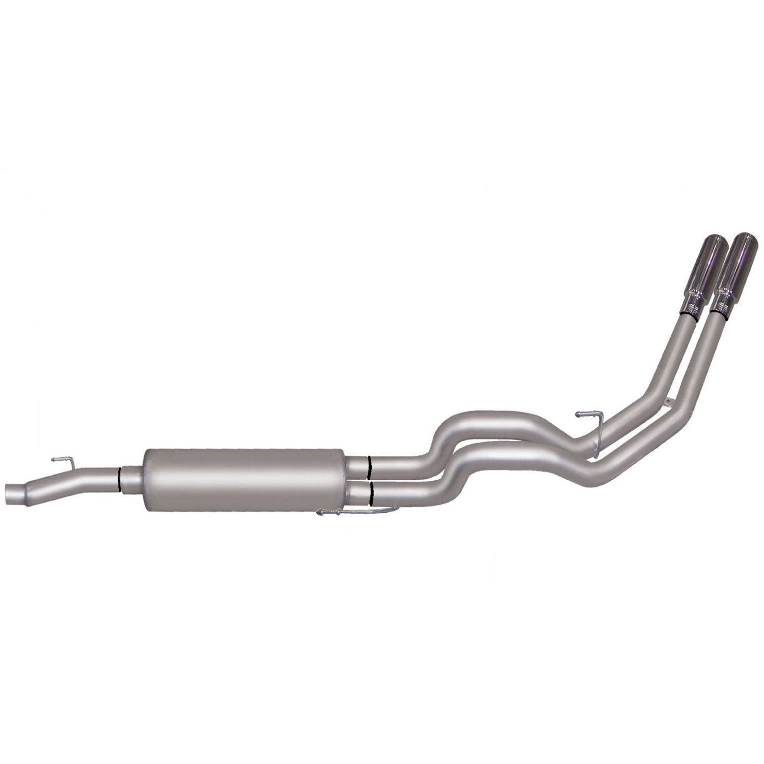 Cat-Back Dual Sport Exhaust System; Stainless