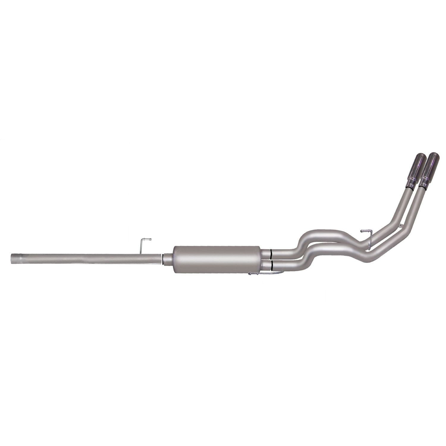 Cat-Back Dual Sport Exhaust System; Stainless