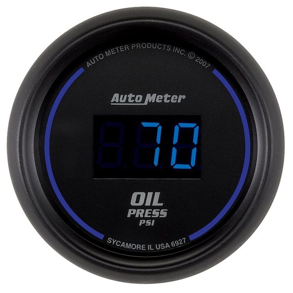 2-1/16 in. OIL PRESSURE, 0-100 PSI, COBALT DIGITAL