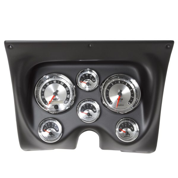 6 GAUGE DIRECT-FIT DASH KIT, CAMARO/FIREBIRD 67-68, AMERICAN MUSCLE