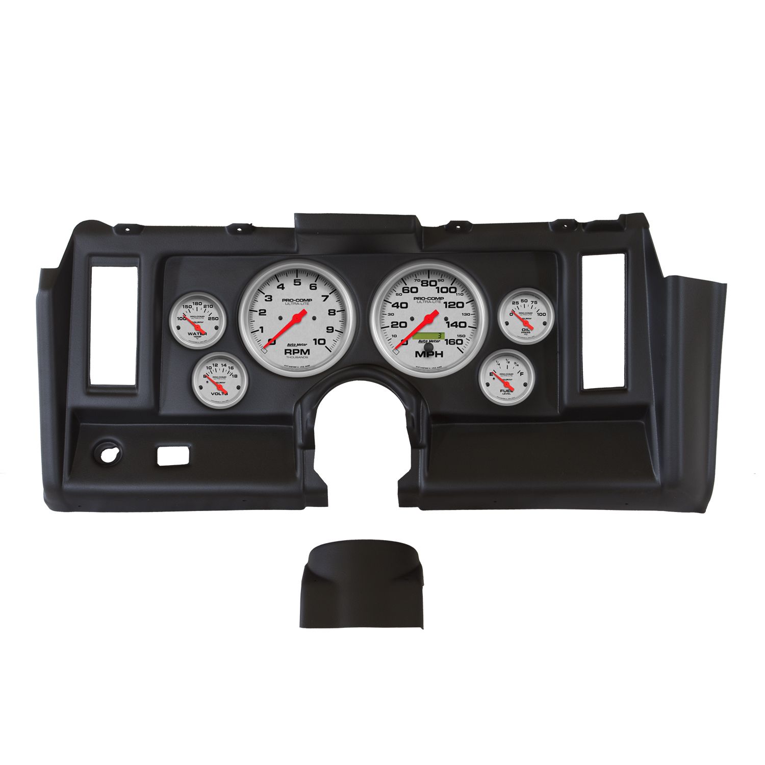 6 GAUGE DIRECT-FIT DASH KIT, CAMARO 69, ULTRA-LITE