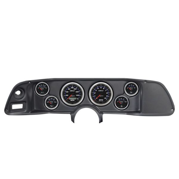 6 GAUGE DIRECT-FIT DASH KIT, CAMARO 70-78, COBALT