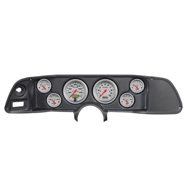 6 GAUGE DIRECT-FIT DASH KIT, CAMARO 70-78, ULTRA-LITE