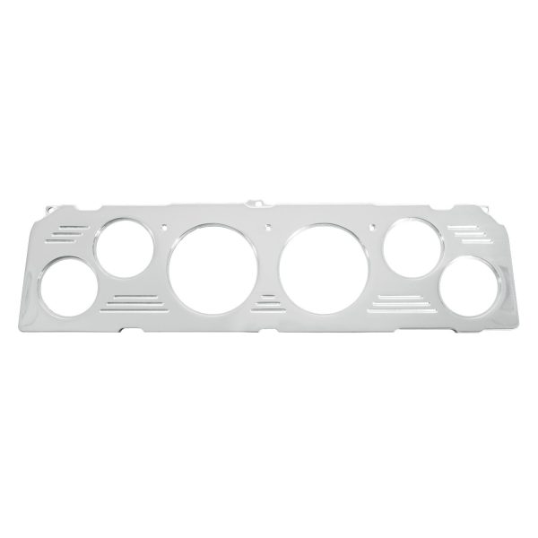 DIRECT FIT DASH PANEL, CHEVY TRUCK 64-66, 6 GAUGE, BILLET