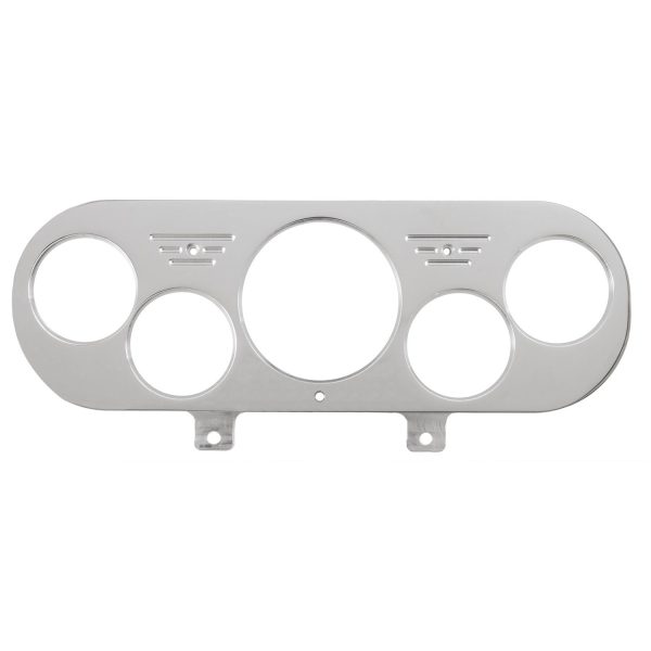 DIRECT FIT DASH PANEL, NOVA 62-65, 5 GAUGE, BILLET