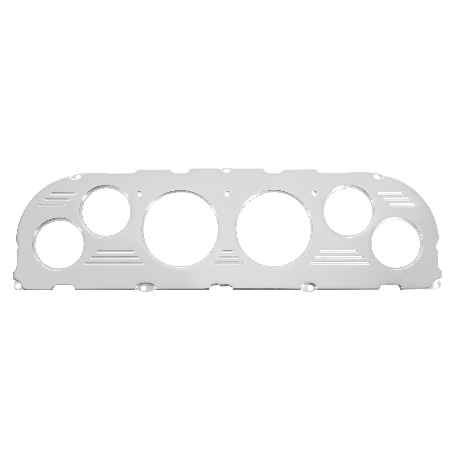 DIRECT FIT DASH PANEL, CHEVY TRUCK 60-63, 6 GAUGE, BILLET