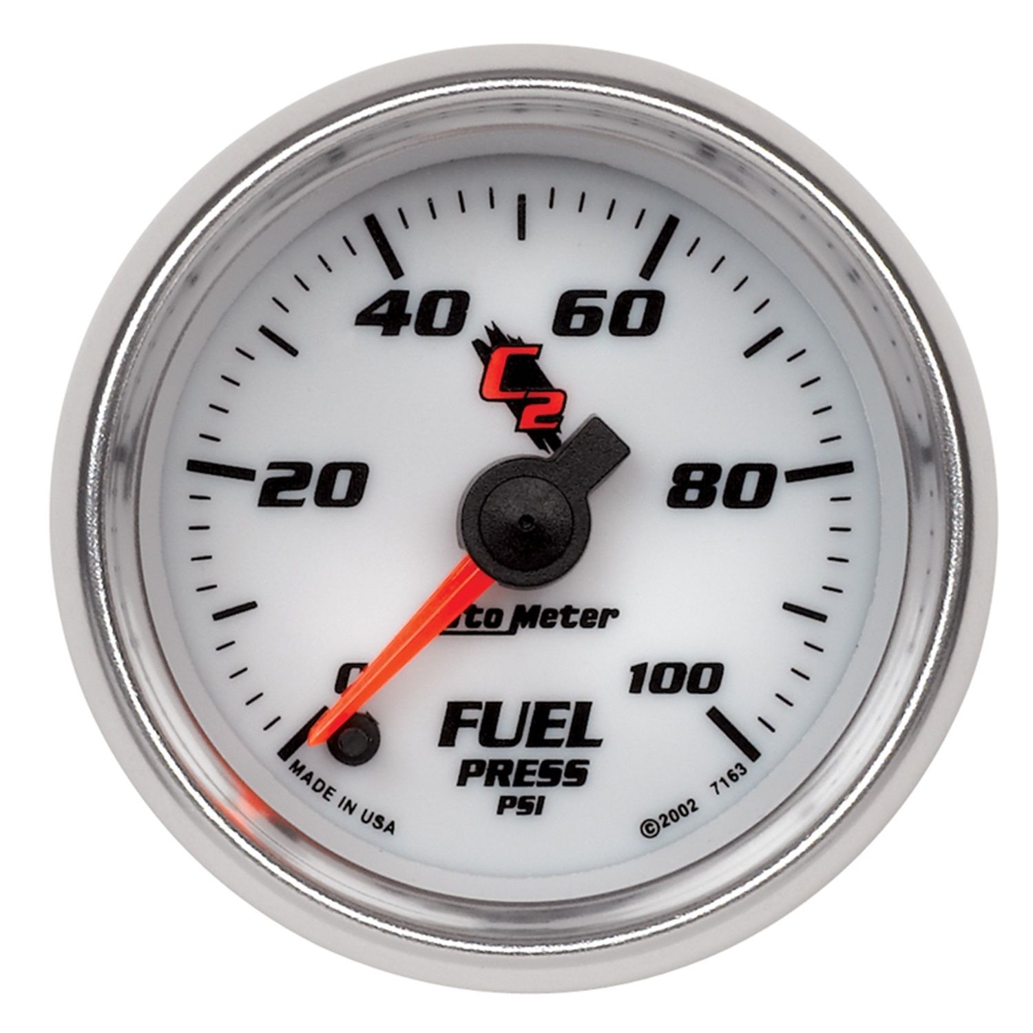 2-1/16 in. FUEL PRESSURE, 0-100 PSI, C2