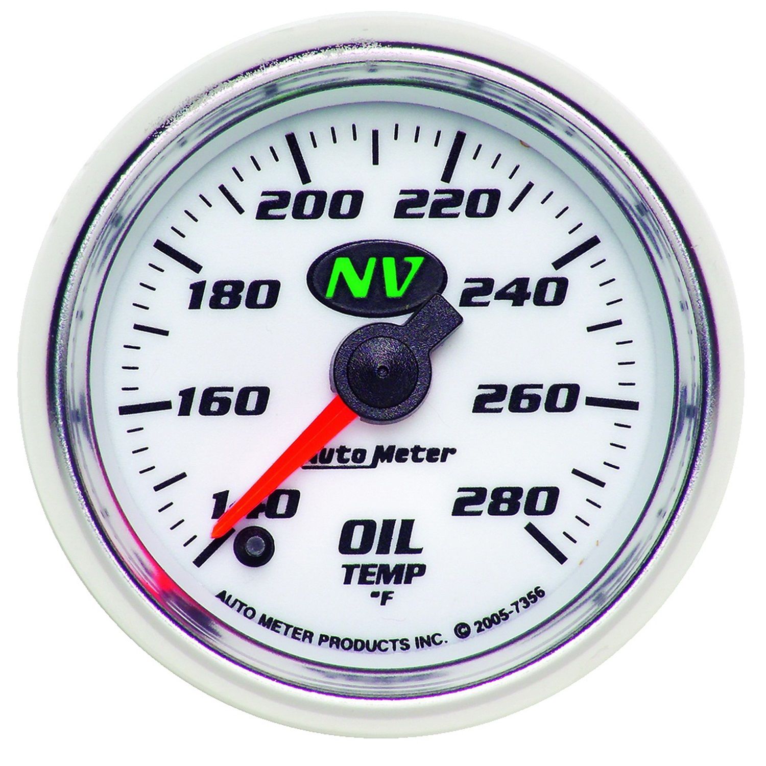 2-1/16 in. OIL TEMPERATURE, 140-280 Fahrenheit, NV