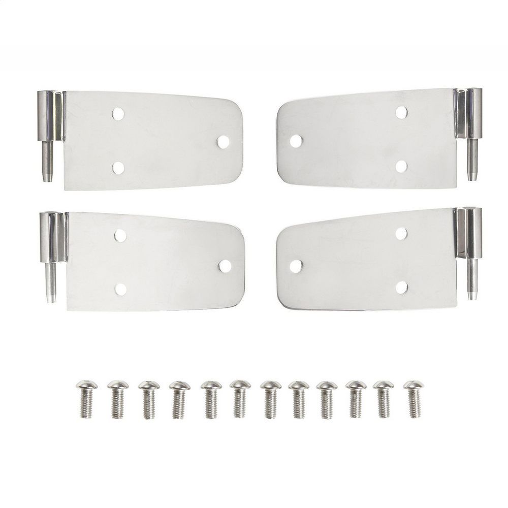 Door Hinges - Stainless Steel - Set Of 4 - For Full Steel Doors