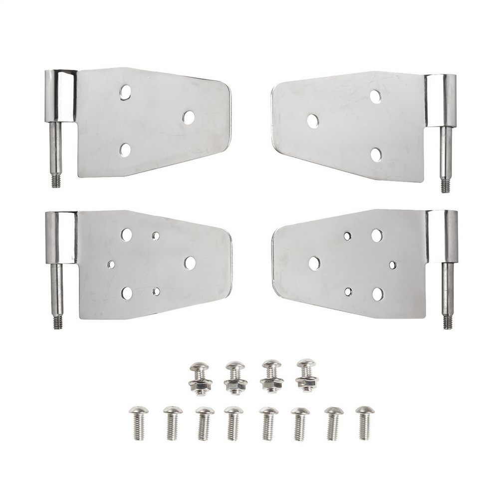 Door Hinges - Stainless Steel - Set Of 4 - For Half Steel Doors