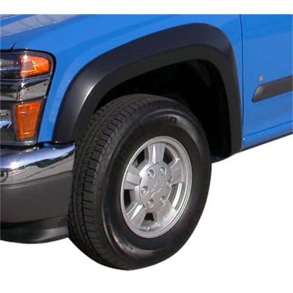 EGR - 751194F - USA Black Rugged Style Fender Flares