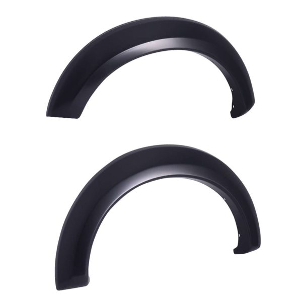 EGR - 751194F - USA Black Rugged Style Fender Flares