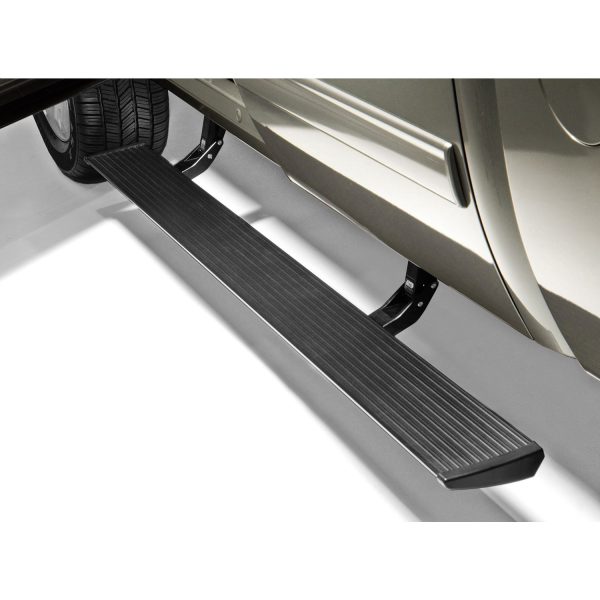 AMP Research 75126-01A PowerStep Electric Running Boards for 2007-2013 Chevrolet Silverado 1500/GMC Sierra 1500, 2007-2014 Chevrolet Silverado/GMC Sierra 2500/3500 (Excludes 2011-2014 Diesel Models), Extended/Crew Cab