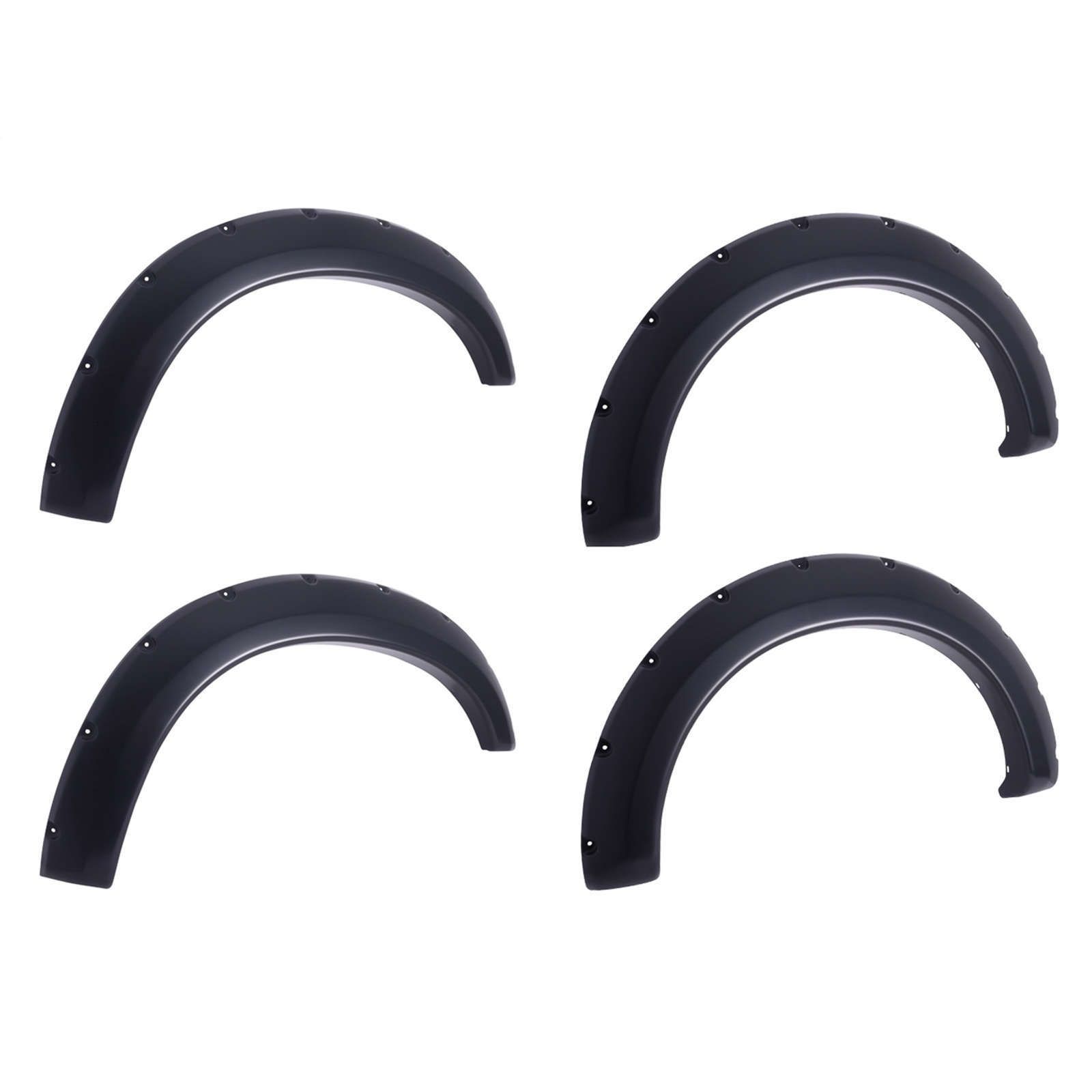 EGR - 752955 - USA Matte Black Rugged Style Fender Flares