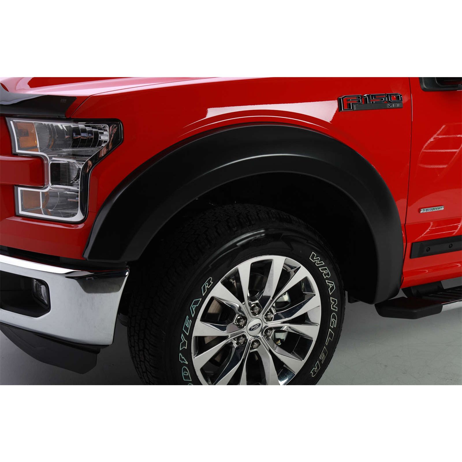 EGR - 753474 - USA Black Rugged Style Fender Flares