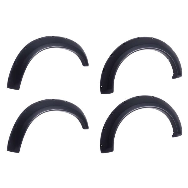 EGR - 753554 - USA Black Rugged Style Fender Flares