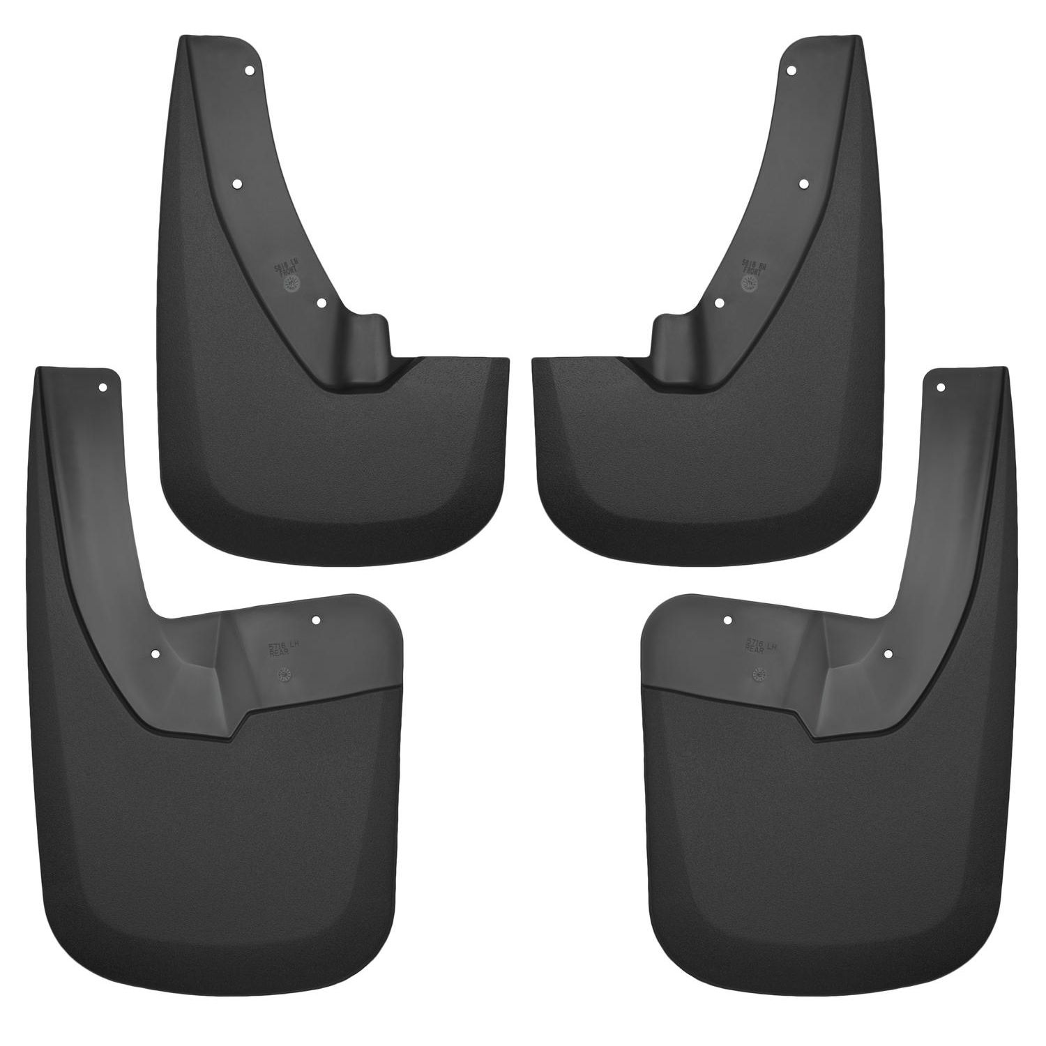 Front and Rear Mud Guard Set