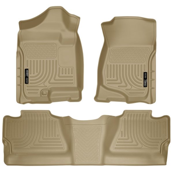 Front & 2nd Seat Floor Liners (Footwell Coverage)