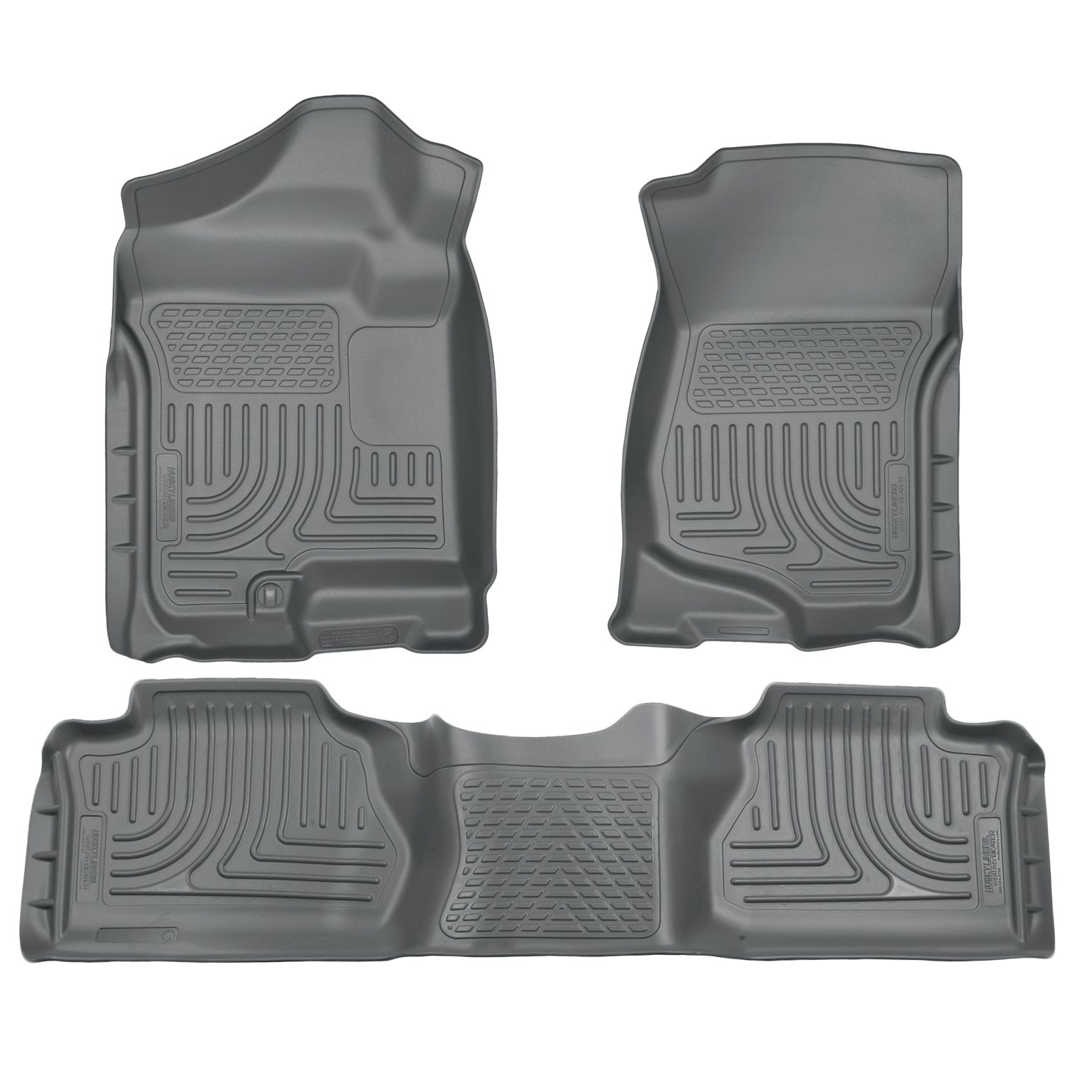 Front & 2nd Seat Floor Liners (Footwell Coverage)