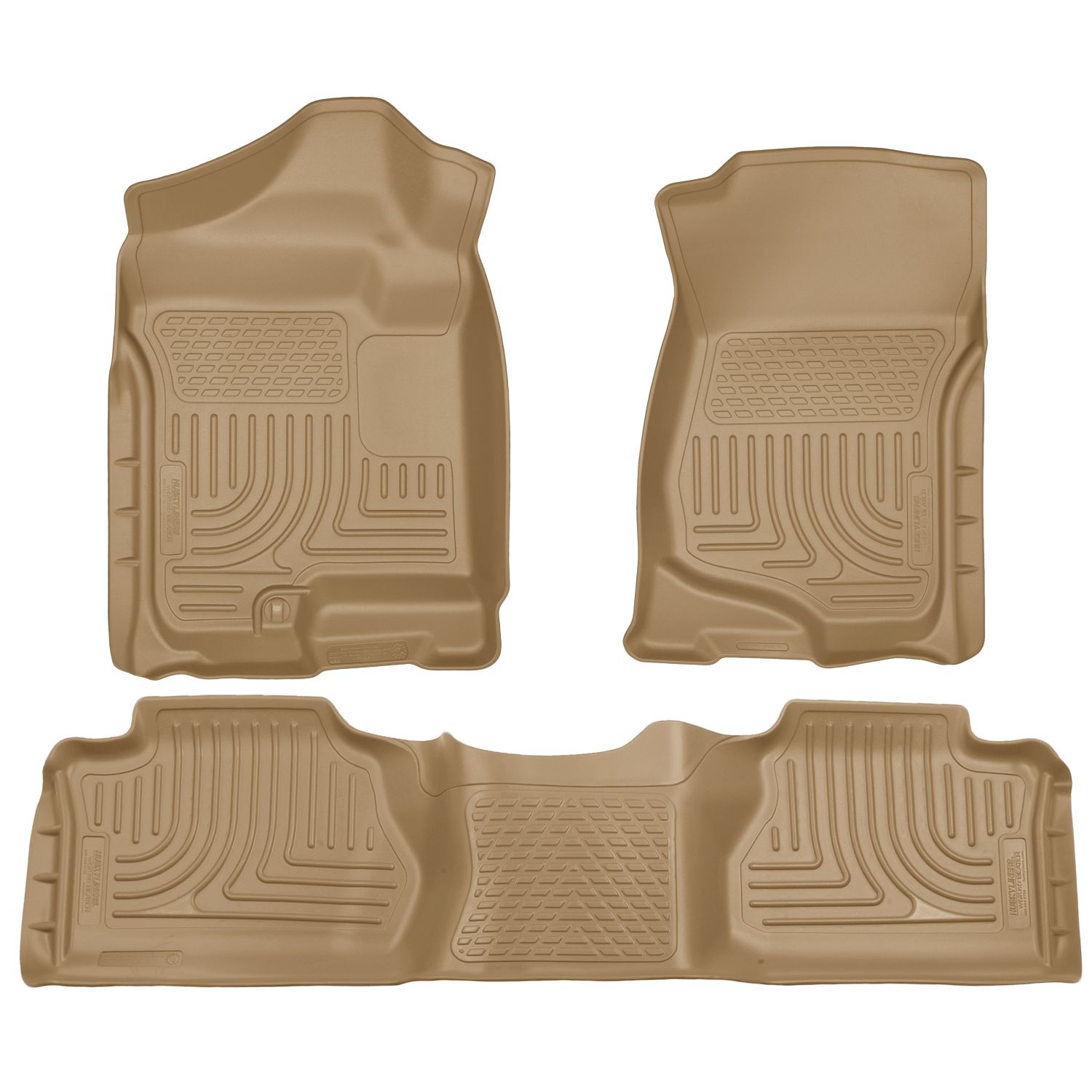 Front & 2nd Seat Floor Liners (Footwell Coverage)