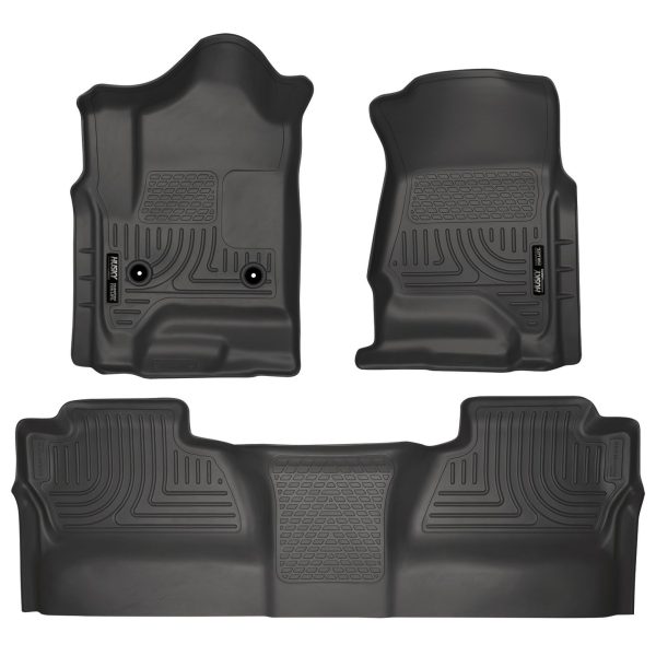 Front & 2nd Seat Floor Liners (Footwell Coverage)