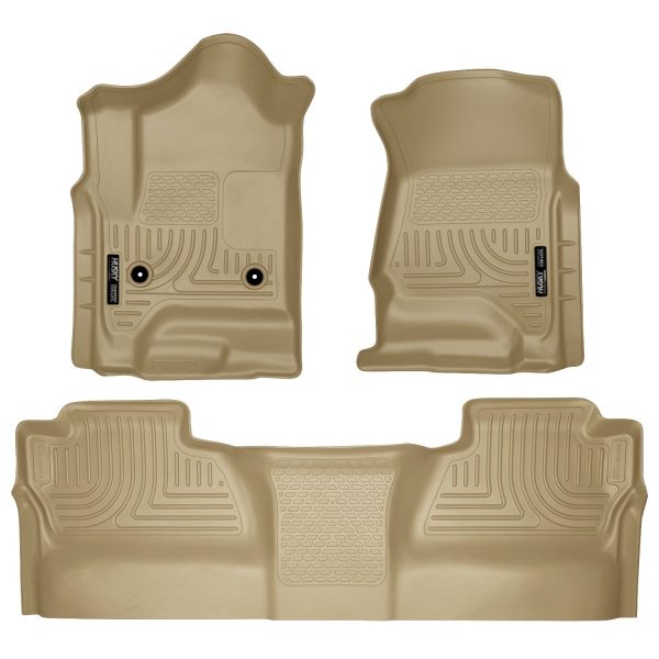 Front & 2nd Seat Floor Liners (Footwell Coverage)