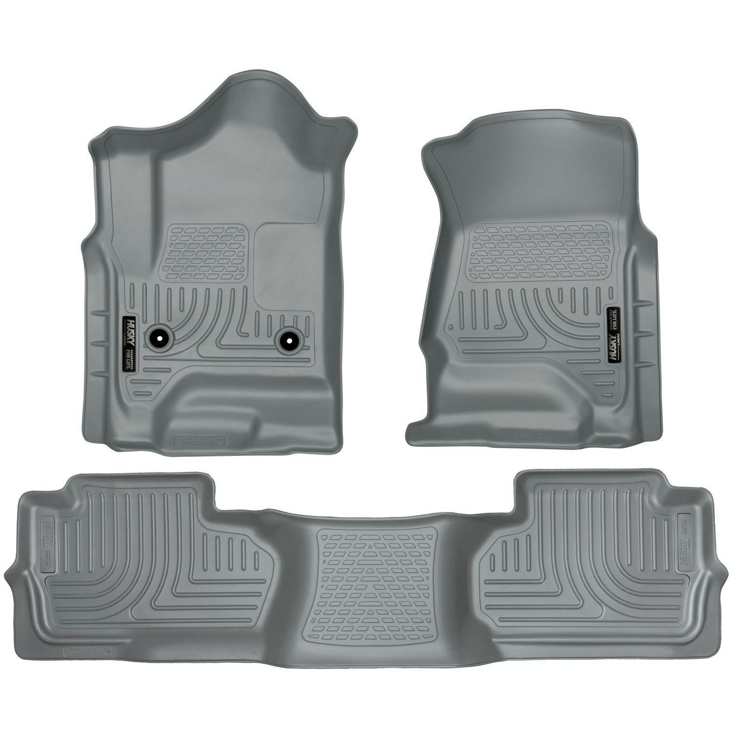 Front & 2nd Seat Floor Liners (Footwell Coverage)